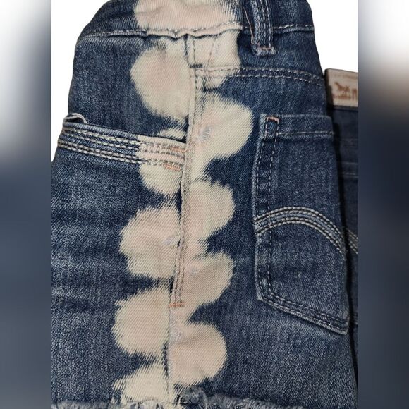 Levi's Denim Girls Shorty Shorts Adjustable Waist Size 10‎ Regular - Picture 3 of 8